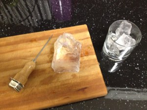 Home Made Clear Ice